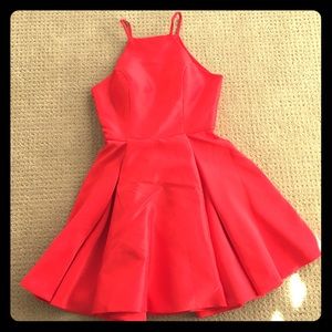 Beautiful red halter dress